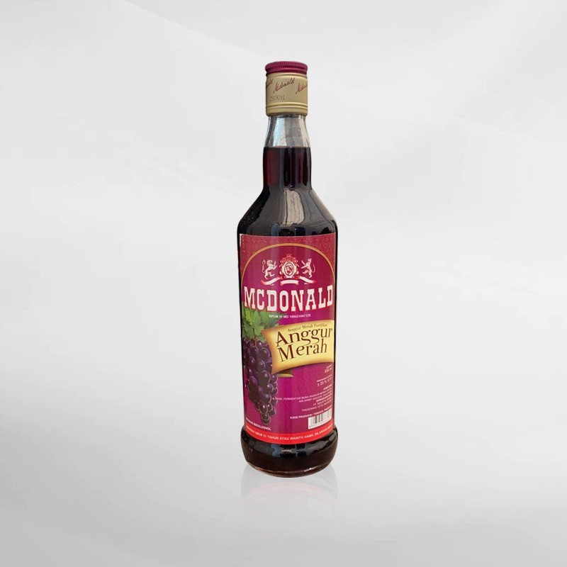 Mcdonald Anggur Merah 650 ml
