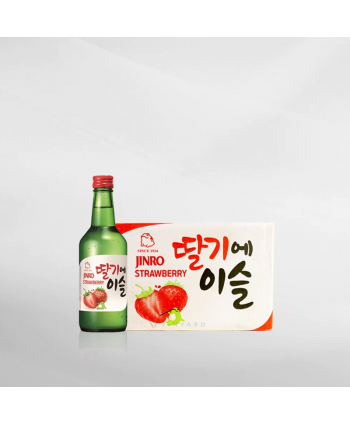 EXO123 x Vinyard Promo 1 Ctn ( 20 Btl ) Soju Jinro Chamsiul Strawberry 360 ml