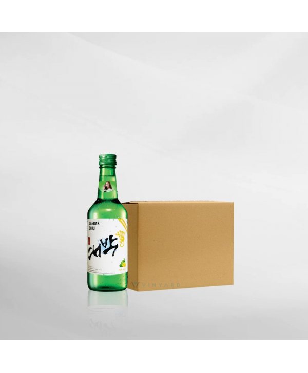 EXO123 x Vinyard Promo 1 Ctn ( 20 Btl ) Daebak Soju Mango 360 ml