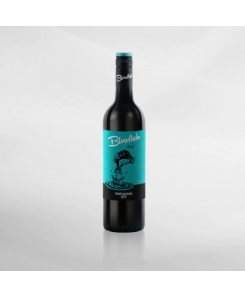 EXO123 x Vinyard Blowfish  Shiraz 750 ml