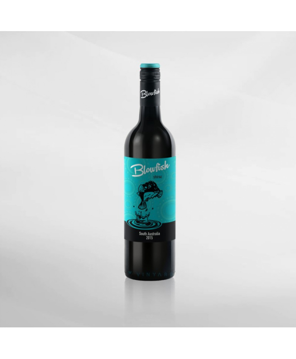 EXO123 x Vinyard Blowfish  Shiraz 750 ml