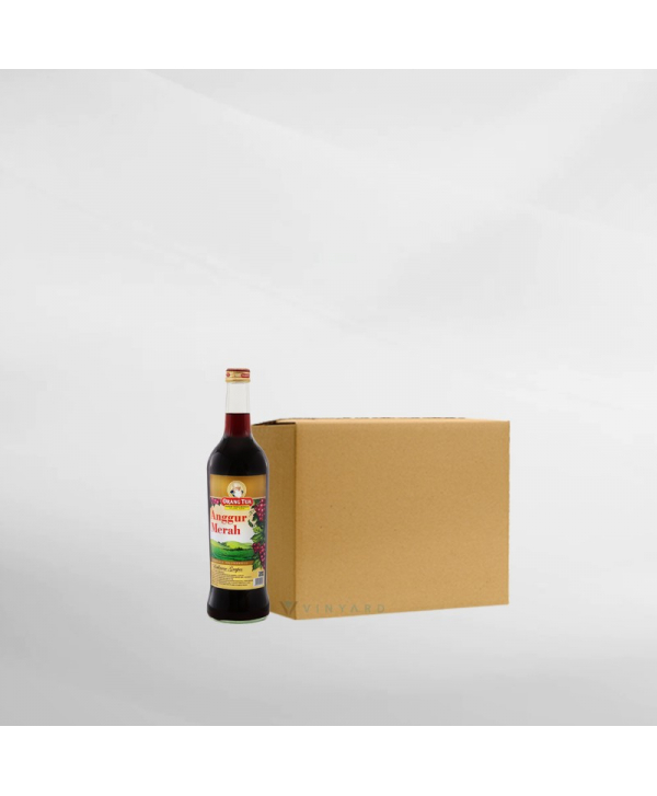 EXO123 x Vinyard Promo 1 Ctn (24 Btl) Orang Tua Anggur Merah GOLD 19.7% 275 ml
