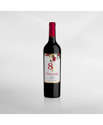 EXO123 x Vinyard 88 Vineyards Merlot Medium Sweet NV 750 ml