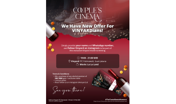 Couple's Cinema: A Romantic Movie Experience at EXO123 x Vinyard ITC Fatmawati