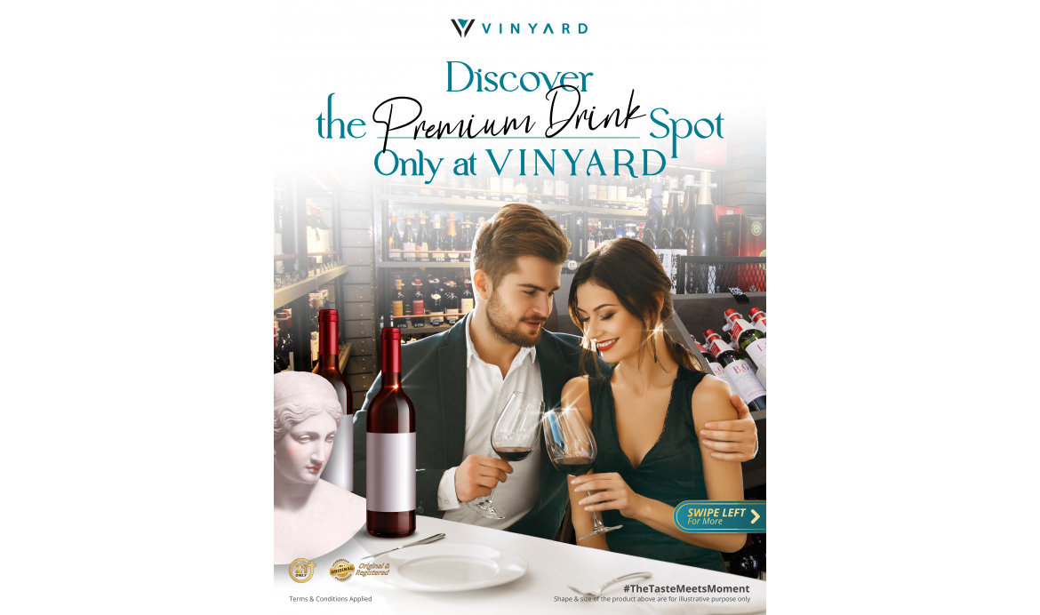 Discover The Premium Drink Spot Only at EXO123 x Vinyard